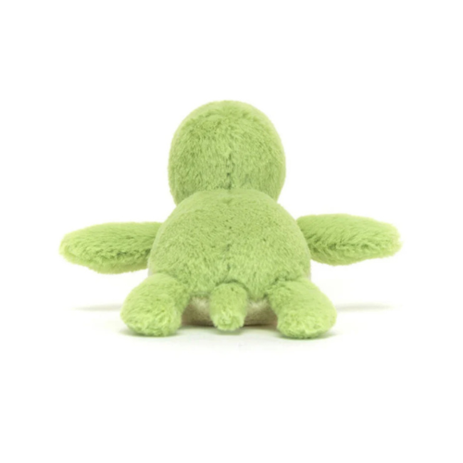 Jellycat Jellycat, Fluffy Turtle (schildpad), 9 cm