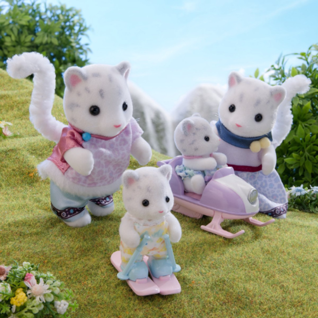 Sylvanian Families Familie sneeuw luipaard