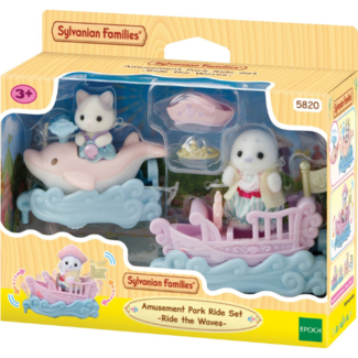 Sylvanian Families Pretpark speelset- op de golven glijden
