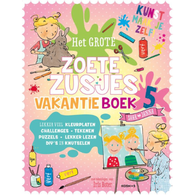 Doeboeken, Het grote Zoete Zusjes vakantieboek 5