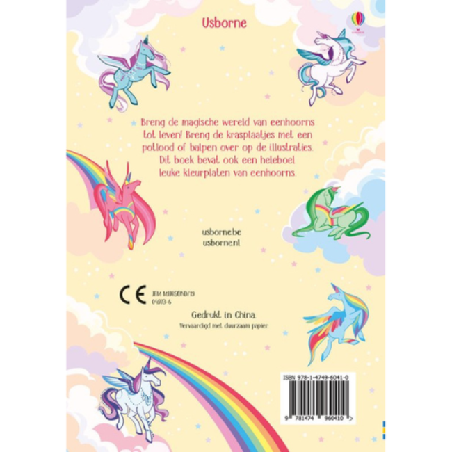 Doeboeken, Krasplaatjesboek Eenhoorn
