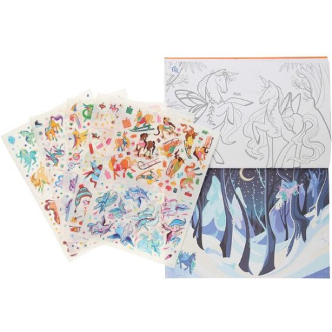 Doeboeken, Krasplaatjesboek Eenhoorn