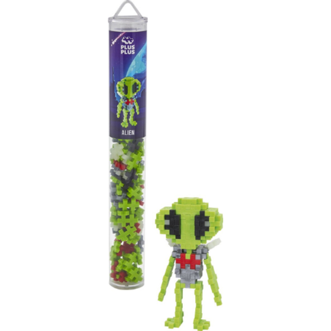 Plus Plus Tube alien Plus-Plus: 100 stuks