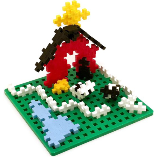 Plus Plus Bouwplaat groen Plus-Plus: 2 stuks