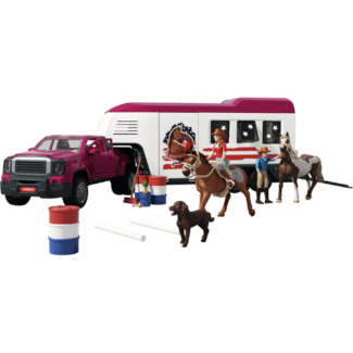 Schleich Horse Club - Lakeside Vrachtwagen En Aanhangwagen