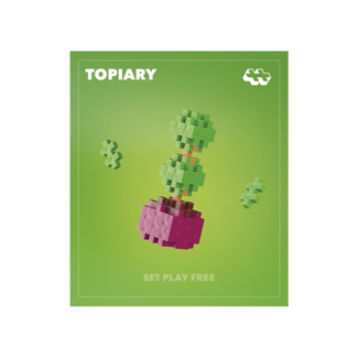 Plus Plus Topiary Plus-Plus Flowers & Plants, 5+