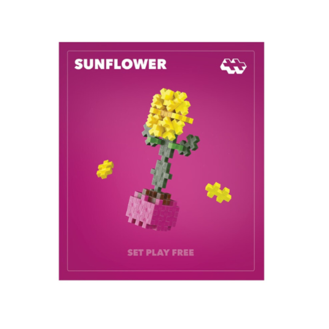 Plus Plus Sunflower Plus-Plus Flowers & Plants, 5+