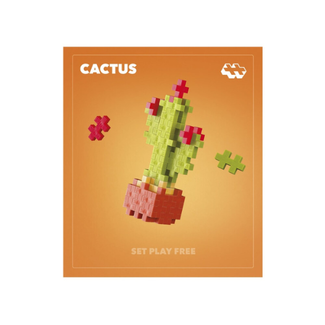 Plus Plus Cactus Plus-Plus Flowers & Plants, 5+