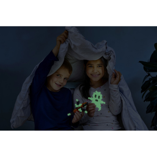 Plus Plus Tube glow Plus-Plus: 100 stuks