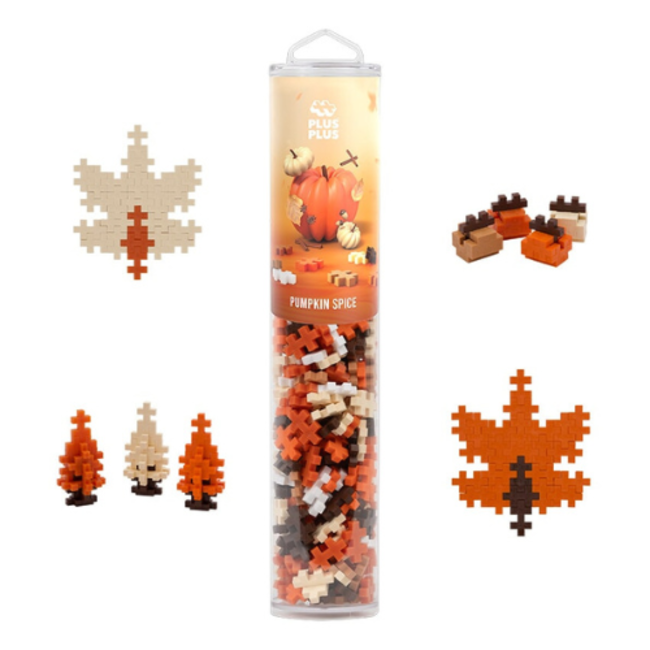 Plus Plus Plus-Plus Pumpkin Spice mix: 240 stuks Tube