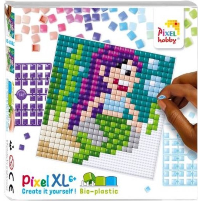 Pixelhobby Pixel XL set flexible baseplate - Zeemeermin, 6+