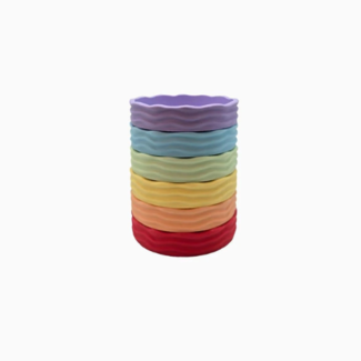 Grennn Grennn 'Wave' pastelbakjes set