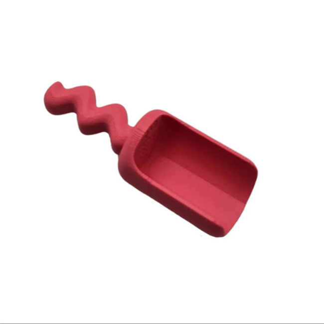 Grennn Grennn Speelschepje 'Wave' pastel rood