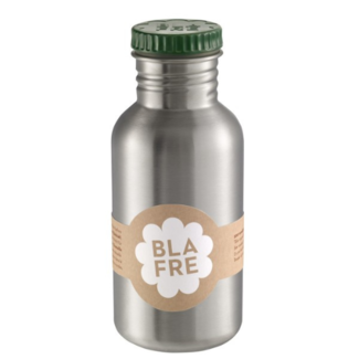 Blafre stainless steel bottle 500ml dark green