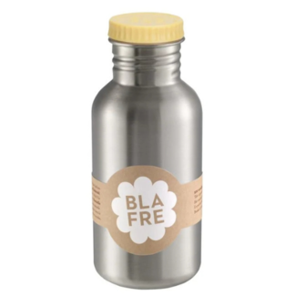 Blafre stainless steel bottle 500ml light yellow