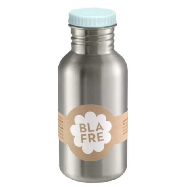 Blafre stainless steel bottle 500ml light blue