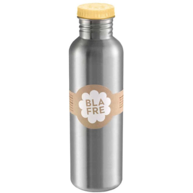 Blafre stainless steel bottle 750ml light yellow