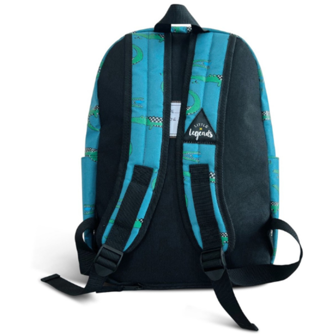 Little legends Rugzak L croco dambord