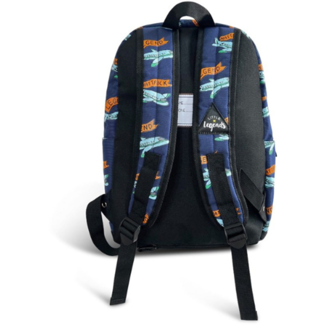 Little legends Rugzak L voetbalvliegtuig