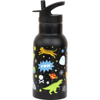 Little Lovely Company Stainless steel drink bottle: Galaxy