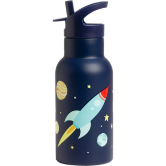 Little Lovely Company Stainless steel drink bottle: Space