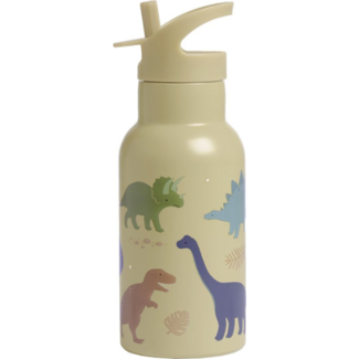 Little Lovely Company Stainless steel drink bottle: Dinosaurs