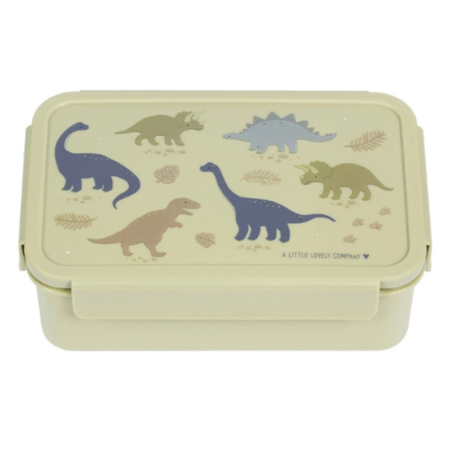 Little Lovely Company Bento lunch box: Dinosaurs