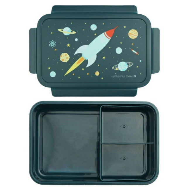 Little Lovely Company Bento lunch box: Space