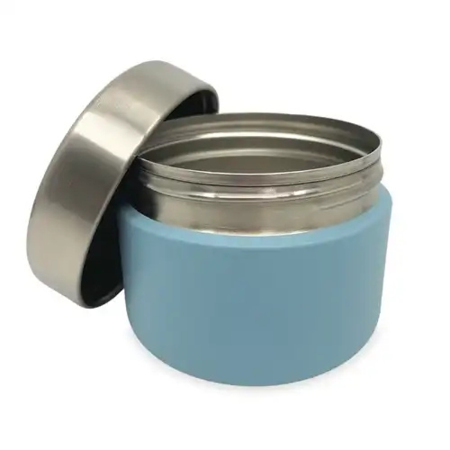 Smikkels Smikkels - RVS Fruitbakje 420ml - Blauw