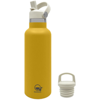 Smikkels Smikkels - RVS Thermos drinkfles 500ml - Geel