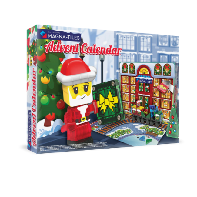 Magnetisch bouwset, Bouwspeelgoed - Magna-Tiles, Micormags Advents Kalendar (LIMITED EDITION)