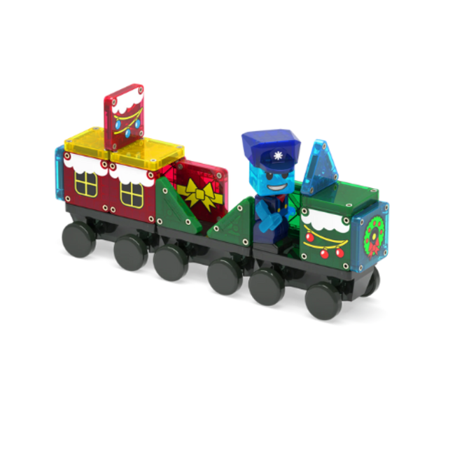 Magna-tiles Magnetisch bouwset, Bouwspeelgoed - Magna-Tiles, Micormags Advents Kalendar (LIMITED EDITION)