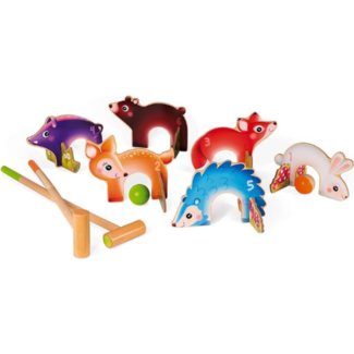 Janod Janod Spel - Croquet bosdieren