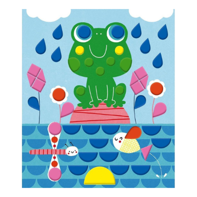 Janod (UA) Atelier - Foam stickers verliefde dieren