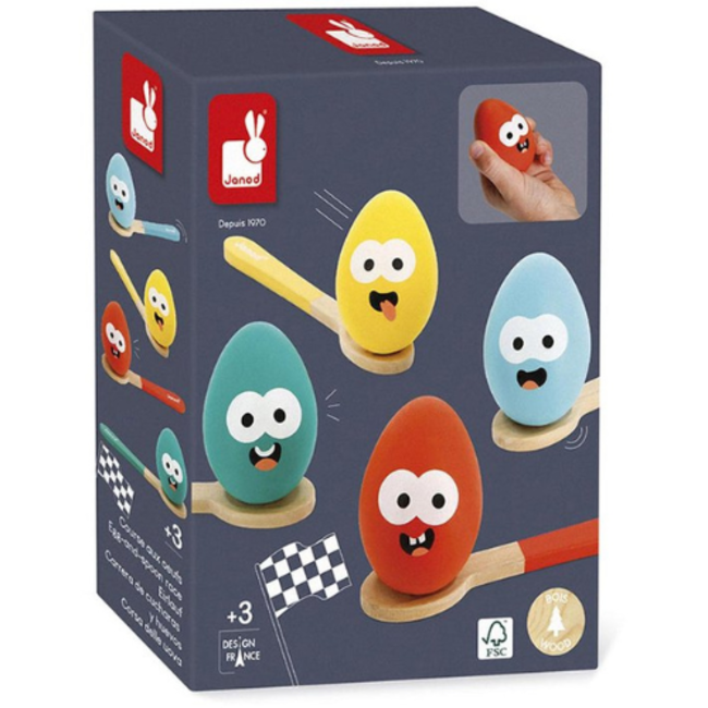 Janod Verjaardagsspel - Eieren race