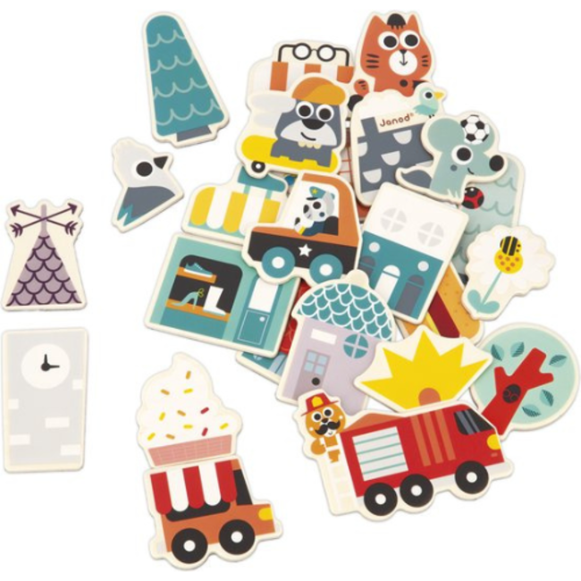 Janod - Magneetset De Stad (24)