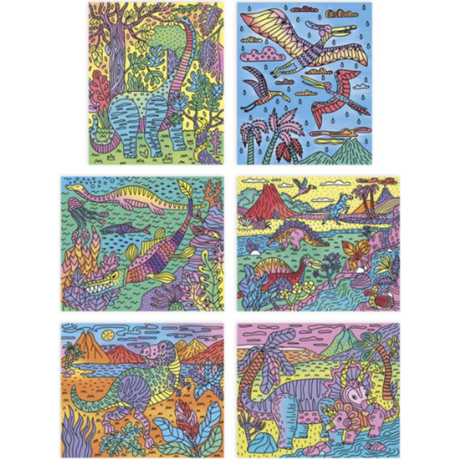 Janod Atelier - Schildermagie Dinosaurus