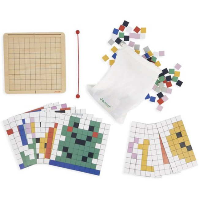 Janod Pedagogie - Mozaiek symetrie en codetaal