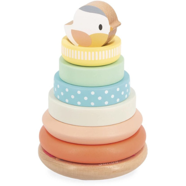 Janod Pure - Stapeltoren Vogeltje