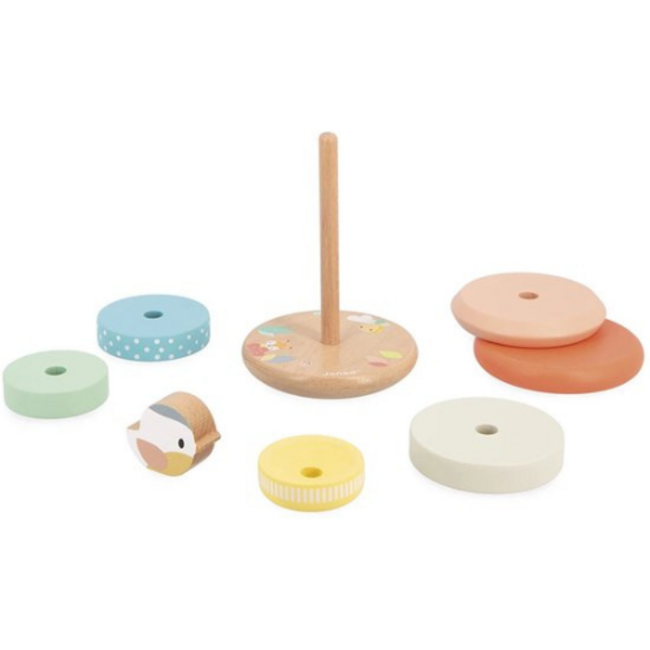 Janod Pure - Stapeltoren Vogeltje