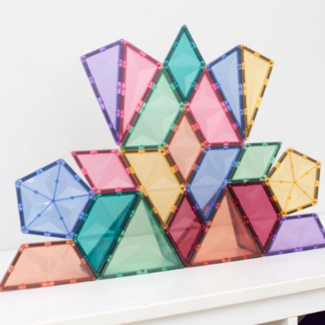 Connetix Magnetisch bouwset - Pastel Vormen uitbreiding (Pastel Shape Expansion Pack 48 pc)