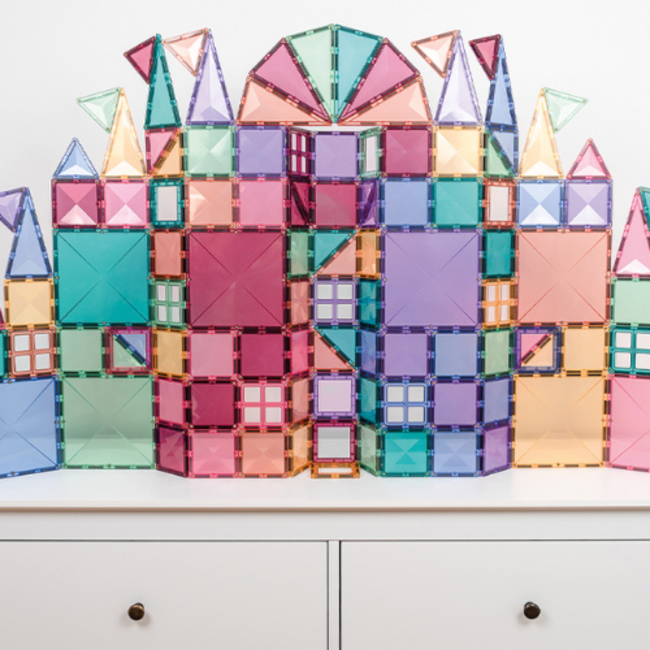 Connetix Magnetisch bouwset - Pastel Creatieve set  (Pastel Creative pack 120 pc)