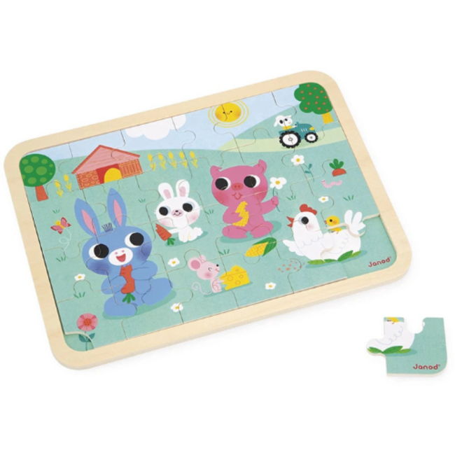 Janod Puzzel - Boerderij