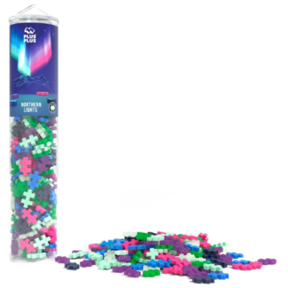 Plus Plus Northern Lights Mix / 240 Pcs Tube Plus-Plus