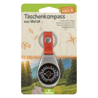 moses. Verlag Expeditie natuur zakkompas met sleutelring