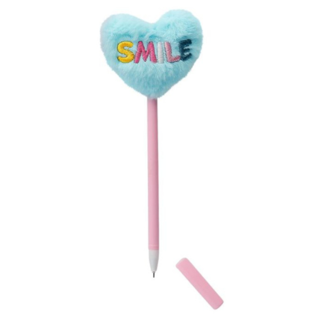 Pluche balpen hart 4 assorti