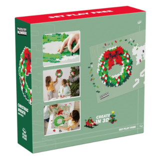 Plus Plus Plus plus, Puzzelen op nummer - Kerstkrans