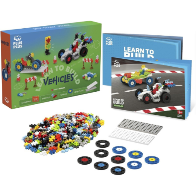 Plus Plus Learn to Build Go! Vehicles