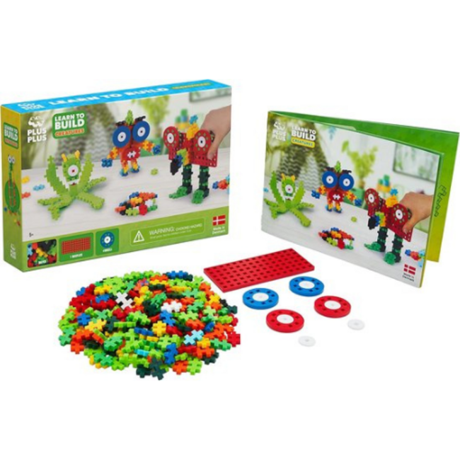 Plus Plus Learn to Build Creatures