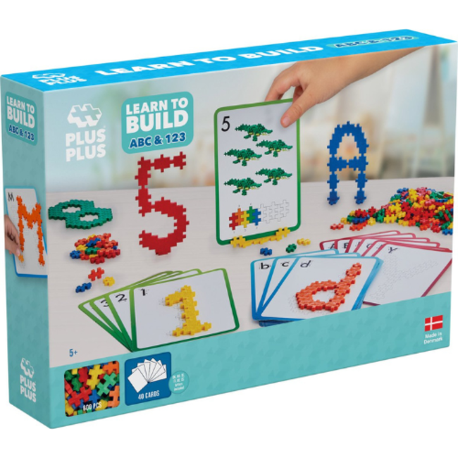 Plus Plus Plus-Plus Learn To Build ABC & 123